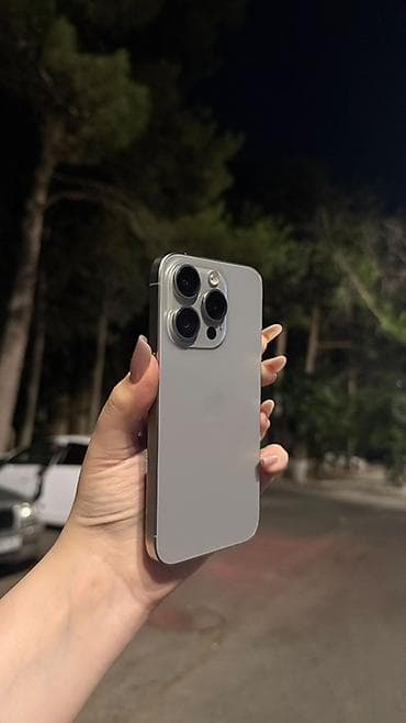 any unboxing ifşa: IPhone 15 Pro, Gümüşü — 3