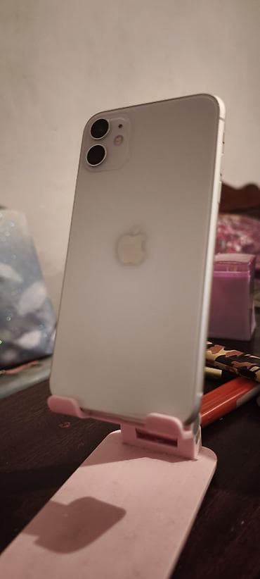 gps навигатор: IPhone 11, 128 ГБ, Белый, Face ID — 1
