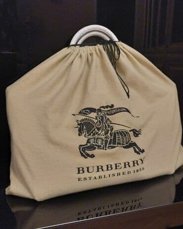 louis vuitton canta: Çanta, Burberry.Təmiz quzu dərisi,yeni original çanta — 5