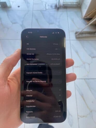 note 12 pro max: IPhone 13 Pro Max, 128 GB, Space Gray, Face ID — 6