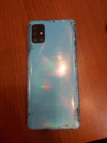 samsung galaxy a73 qiymeti: Samsung Galaxy A51, rəng - Göy, Barmaq izi — 2