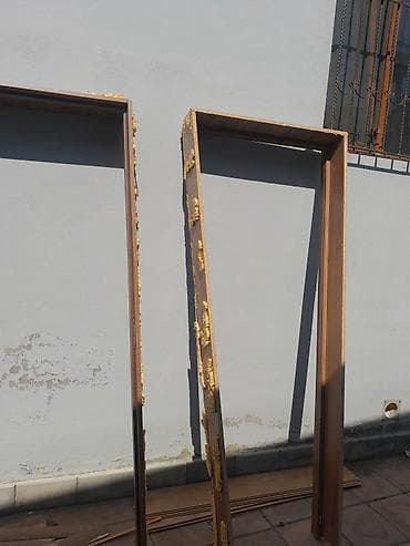 MDF interyer qapısı – komplekt satilir 4 eded qapi 100m² yaxin — 2