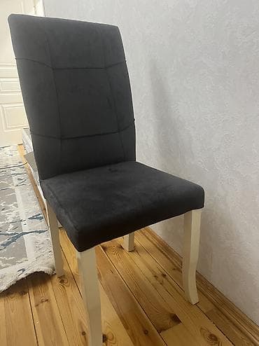 oturacağı: Qonaq otağı üçün, Yeni, Açılmayan, Dördbucaq masa, 6 stul — 2