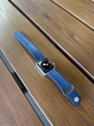 sarlar: İşlənmiş, Smart saat, Apple, Sensor ekran, rəng - Gümüşü — 2