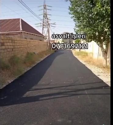 formagel nece edilir: Xidmət: Asfalt işləri Təsvir: - Hər növ asfaltlanma işləri: həyət və — 6