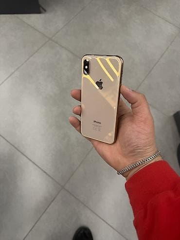 iphone 12 sekilleri: IPhone Xs, 256 GB, Qızılı, Face ID — 4