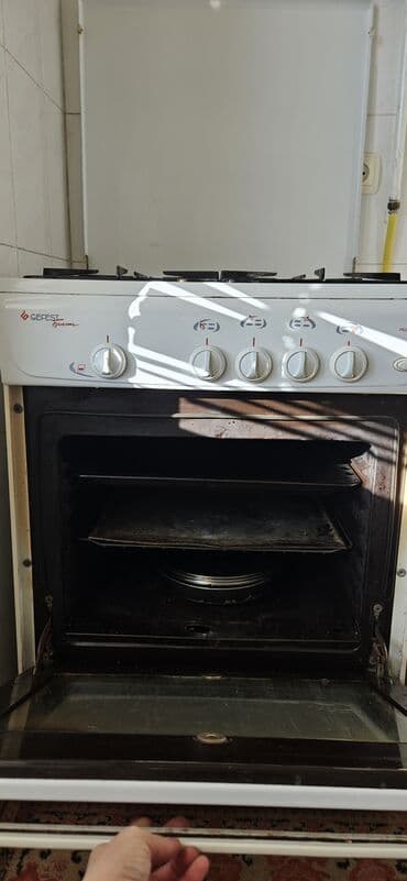 газ плита: Газовая печь Отдельностоящая, 4 конфорки — 2