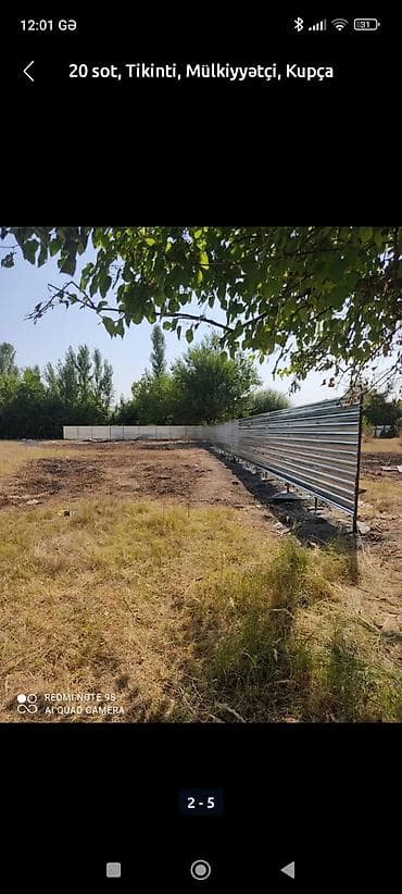 qaxda satilan torpaqlar: 14 sot, Kənd təsərrüfatı, Mülkiyyətçi, Bələdiyyə — 1