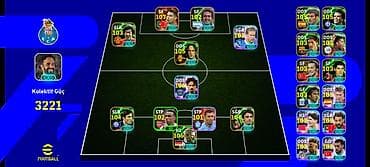 ps3 ps4: EFootball mobil/PC üçün hazırlanmış hazır komanda quruluşu və taktiki — 1