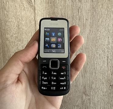 nokia e62: Nokia C2, rəng - Qara, İki sim kartlı — 2