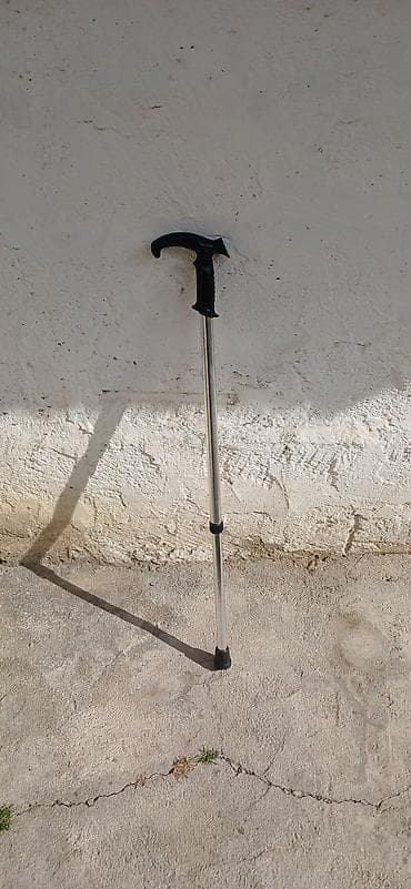 Инвалидные коляски: Yüngül və tənzimlənən gəzinti əsası - Material: möhkəm alüminium — 1