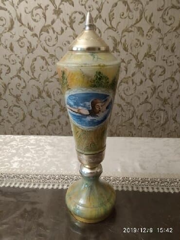 вазы для фруктов и конфет: Suvenir kubok,sovet dövrünündür,70-ci illərindir — 4