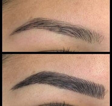 qısa saç modelləri: Seyrek formasiz qaslarin mikrobledinqle berpasi — 8