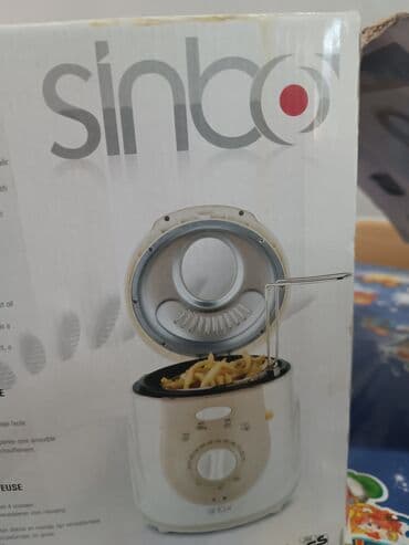 fritur: Sinbo elektrik fritürü – dərin qızartma üçün. Xüsusiyyətlər: - Model — 4