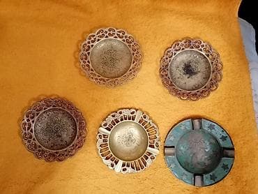 Məhsul: Dekorativ metal külqabılar dəsti.Бронзалатун Təsvir: - 5