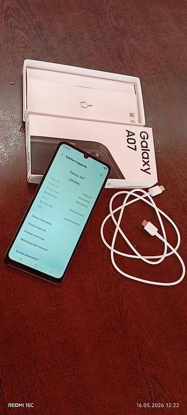 poco 7 pro: Samsung Galaxy A07, 128 GB, rəng - Qara, İki sim kartlı — 2