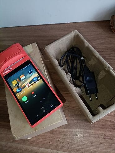 Digər biznes avadanlığı: SUNMI əl tipi POS terminalı Xüsusiyyətlər:bir neçə ay işlədilib! - — 1