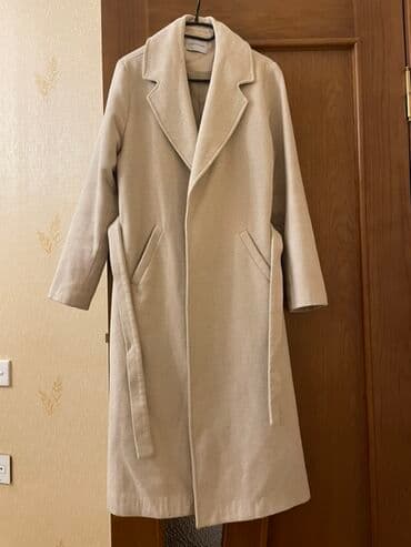 qadınlar üçün qısa paltolar: Palto, rəng - Bej — 1