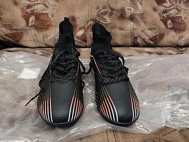 Digər idman və istirahət malları: Keyfiyyətli, topuq qoruyuculu (manjetli) futbol ayaqqabısı satılır — 3