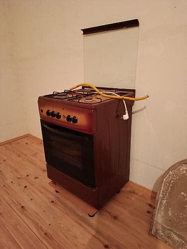 Qaz sobası Ayrıca dayanan, 4 gözlü, İşlənmiş