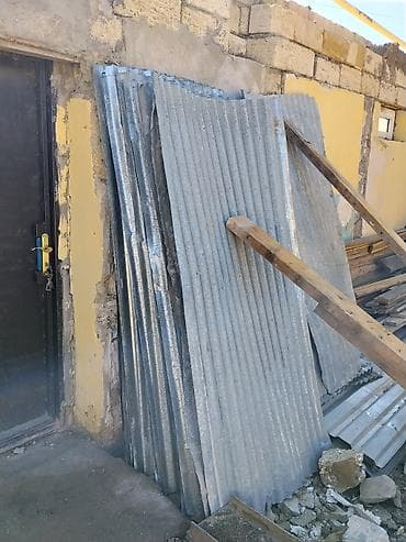 demir şifir: Profil dəmir/profnastil dalğalı sac vərəqləri 19 ədəd dəmir şifir var — 1