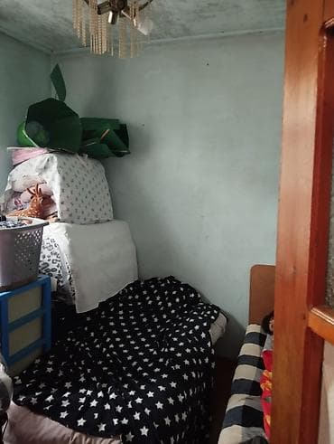 alatava ev: 2 otaqlı həyət evi – kiçik həyətli - Plan: 2 otaq, kiçik mətbəx — 9