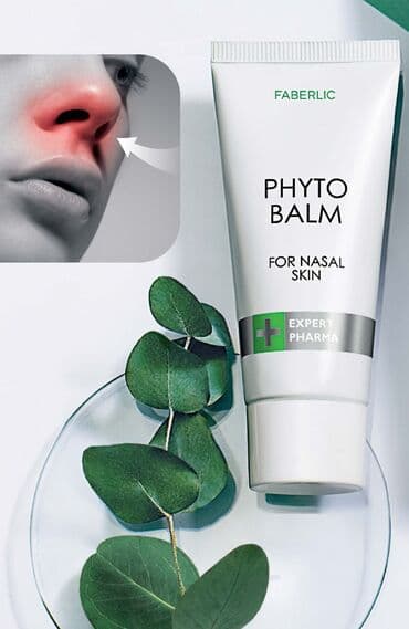 Burun ətrafındakı dəri üçün fitobalzam adətən soyuqdəymənin xoşagəlməz