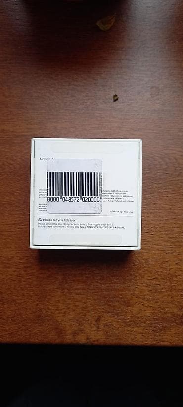 apple macbook air fiyat: Apple AirPods 4 (Model A3050/A3053/A3058) Xüsusiyyətlər: - Qulaqlıq — 3