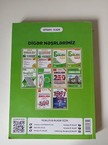 **English – Qrammatik qeydlər və test toplusu, II hissə** İçində heçnə — 2