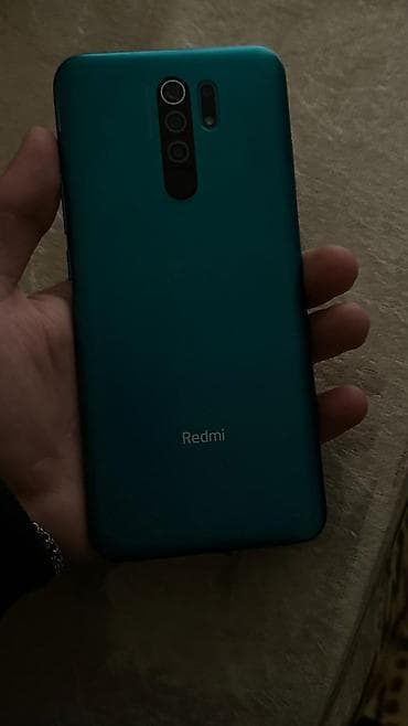 pride dinamik: Redmi 9, 64 GB, rəng - Yaşıl, Barmaq izi — 2