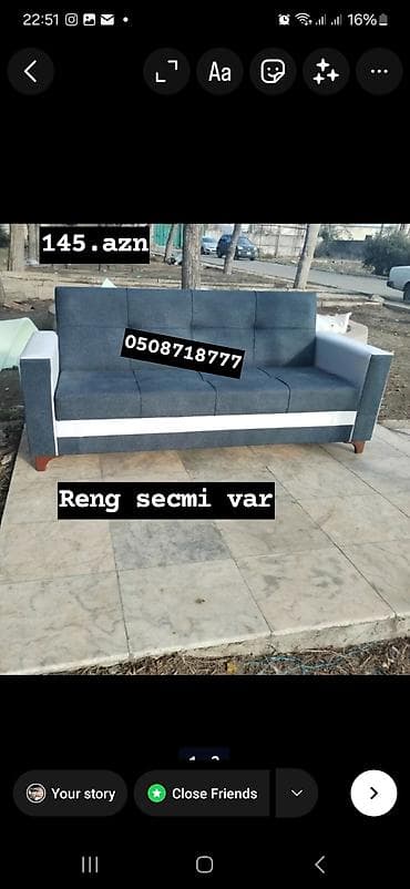 yagmur mebel: Divan, Yeni, Açılan, Bazalı, Parça, Ödənişli çatdırılma — 2