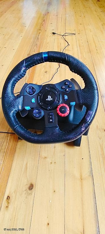 🎮 Logitech sükan dəsti satılır Logitech sükan, skorus (sürət dəyişmə — 1
