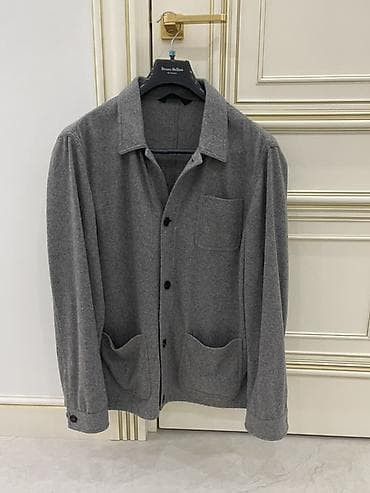 damat az: Kişi üst geyimləri – klassik və smart-casual modellər - Boz — 1