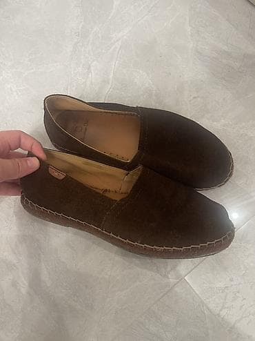 Massimo Dutti mokasin tipli qadın ayaqqabısı - Material: üst hissə –