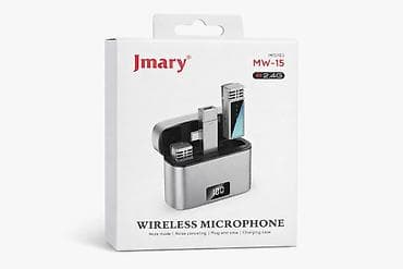 jbl mikrofon: Kateqoriya: Mikrofonlar Jmary MW-15 Simsiz Mikrofon – Type-C Lavalier — 1