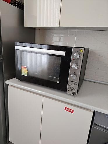 Hausberg elektrik sobası – masaüstü, şüşə qapılı, mexaniki idarəetmə — 3