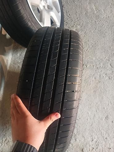 16 şam disk: Opel original 5 kollu yüngül lehimli disklər və şin komplekti - — 4