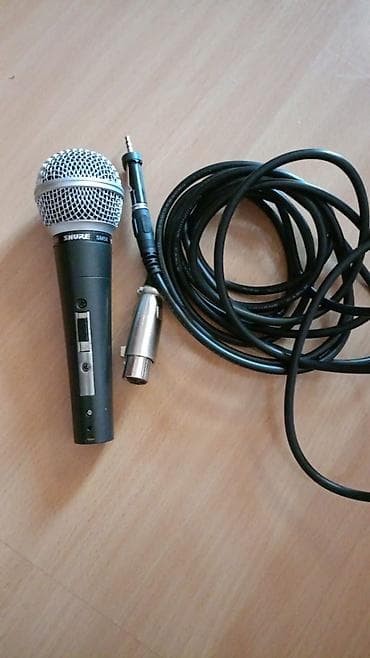 İşlənmiş Simli Mikrofon Shure — 1