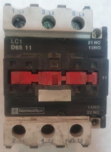 electron saatlar: “Telemecanique”LC1D65-11markarlı alternativ cərəyanın kontaktoru — 6