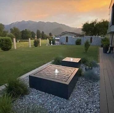 plasmas su cənləri: Bu fəvvarə həyətinizə və ya bağınıza sakitləşdirici bir əlavə olacaq — 8