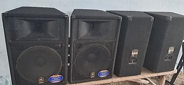 dj aparati satilir: Dynacord PowerMate 1000 mikser + Yamaha S115V səsgücləndirici — 10