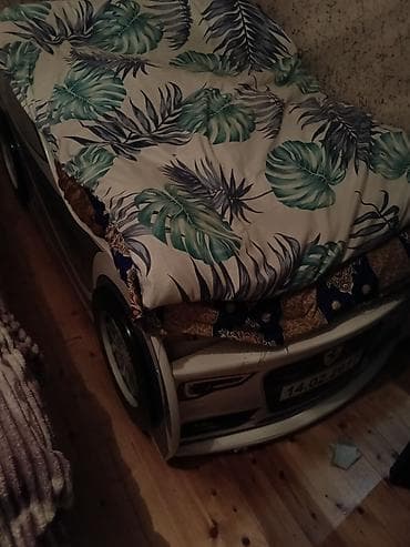 akril mdf: Uşaq üçün “maşın” formalı çarpayı - Dizayn: Real avtomobil ön hissəsi — 1