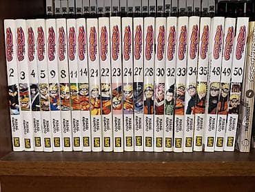 Naruto manga. Türk dilindədir. Bir cild 7 azn. Azadliq metrosuna