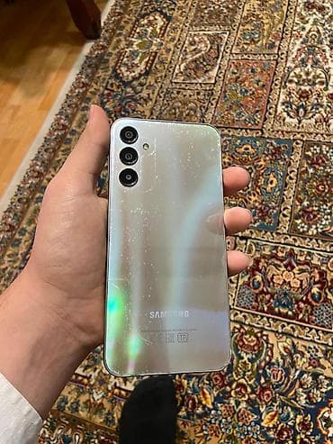 Samsung Galaxy A24 4G, 128 GB, rəng - Ağ, Barmaq izi, İki sim kartlı, Face ID