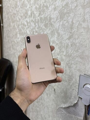 iphone xs max ucuz: IPhone Xs Max, 64 GB, Qızılı, Face ID — 2