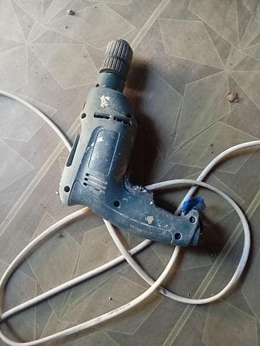 drel: Elektrikli şurup/mişar ucluqları üçün simli matkap - Şəbəkəyə — 1