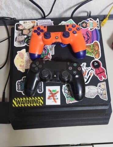 playstation 4 pro: Salam, Vəziyyəti: Əla/ Yaxşı İstifadə: Normal PlayStation 4 Slim 1TB — 1