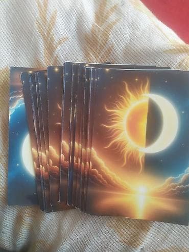 Məhsul: Motivasiya və təsdiq kartları dəsti Təsvir: - Günəş–Ay