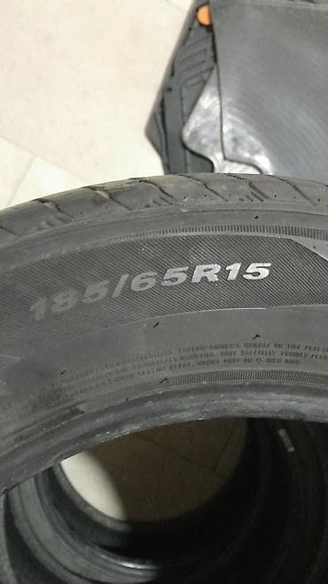 sud ceni: 4 ədəd avtomobil şini – ölçü 185/65 R15 - Komplekt: 4 ədəd - Ölçü — 2