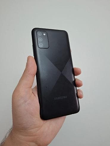 şabran telfon: Samsung Galaxy A02 S, 32 GB, rəng - Qara, İki sim kartlı — 6